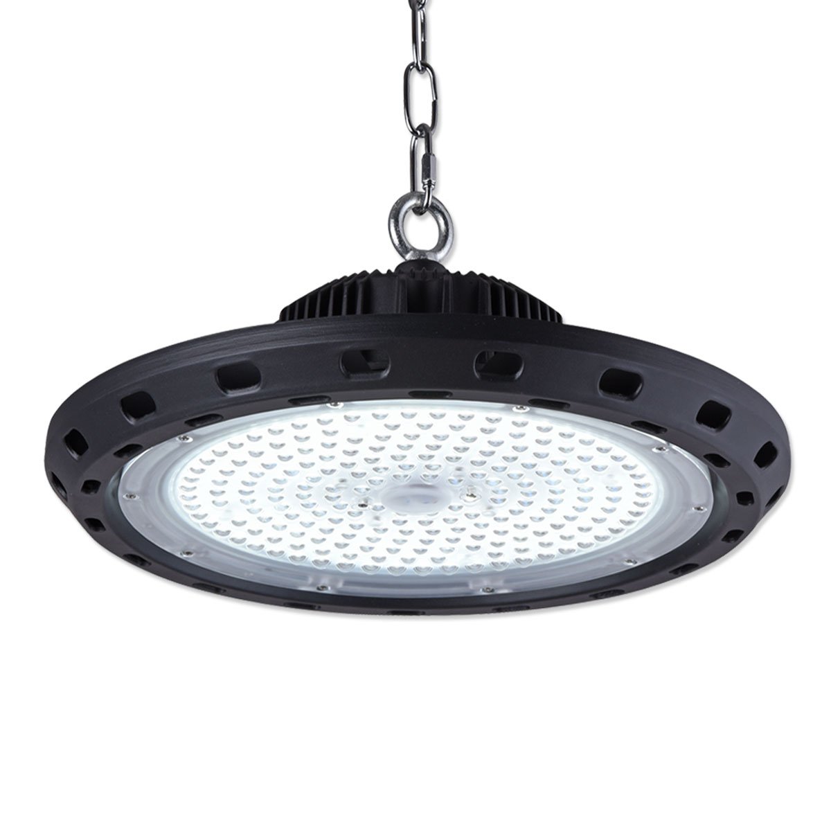 CAMPANA LED INDUSTRIAL UFO 200 W 930 MA 85- 265 VCA 50/60 HZ LUZ FRIA